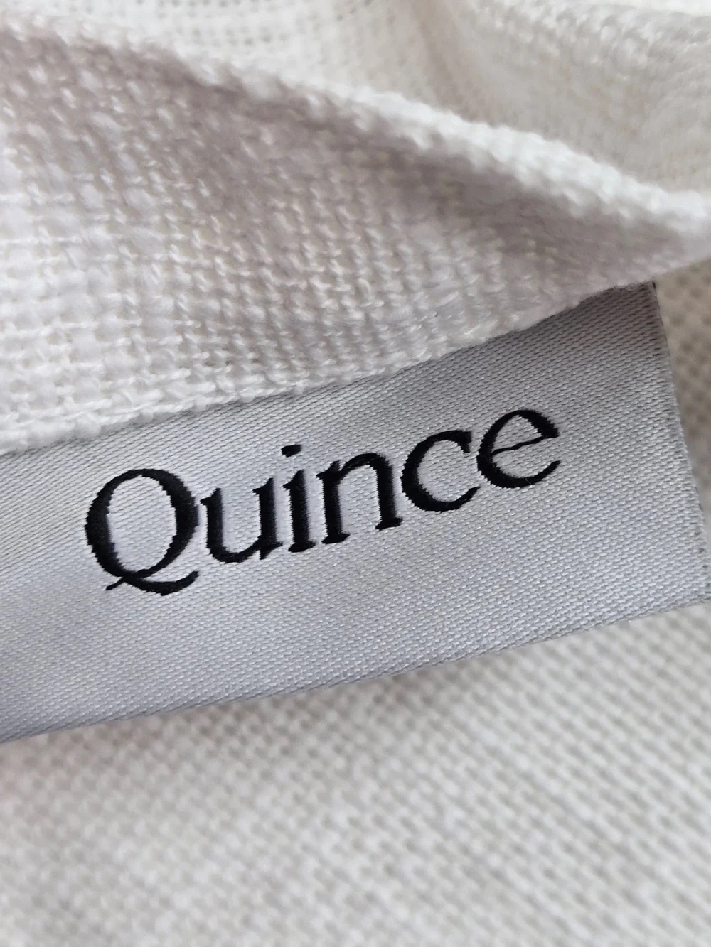 NWT QUINCE Set Of 2 48x96 Cotton Sheer Curtains White 9754
